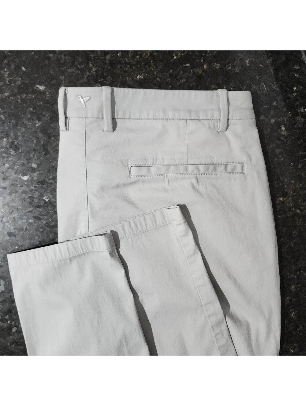 BirdDogs Boom Performance Stretch Pants 36x32 Chino Flat Front Golf Casual